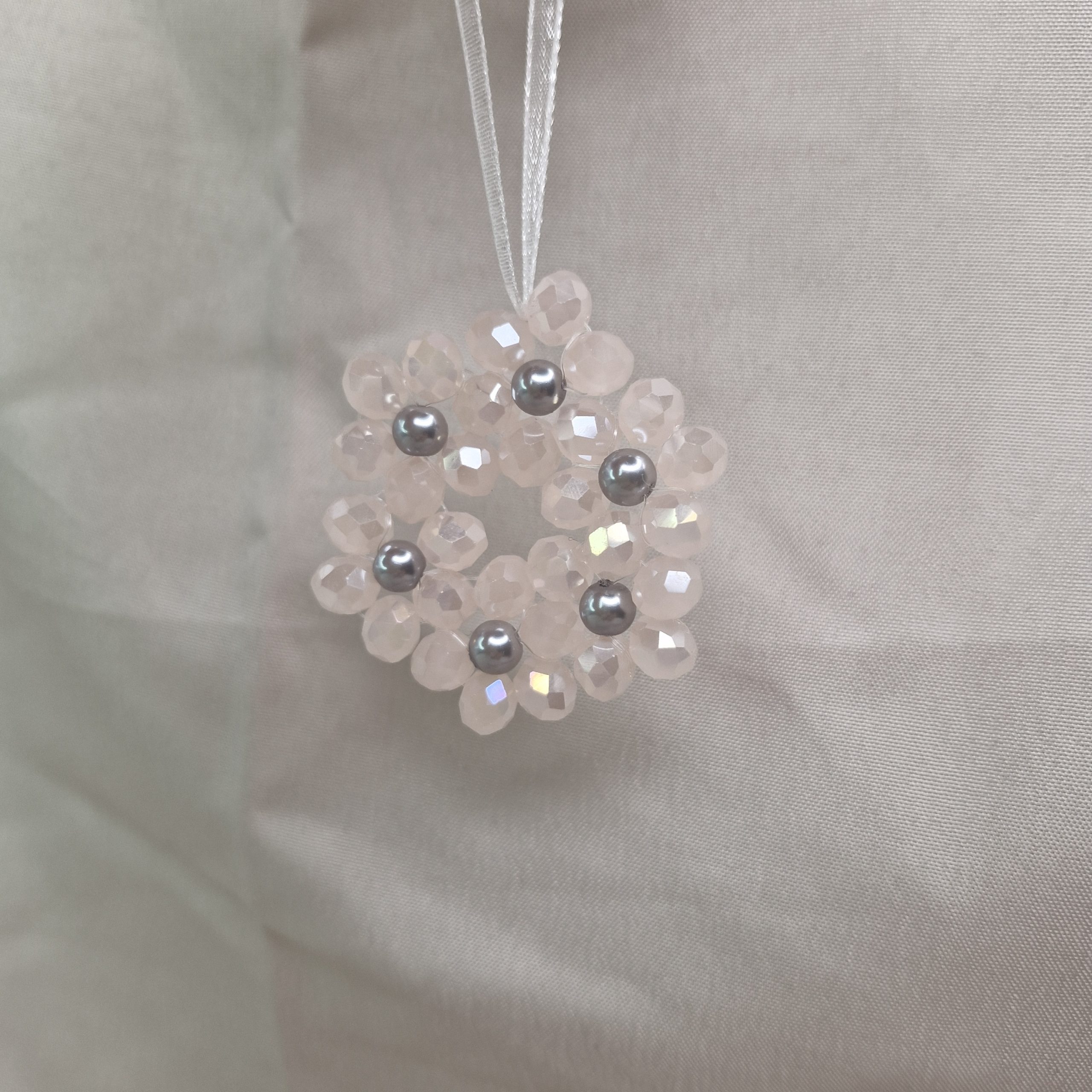 Pale Pink and Light Grey
