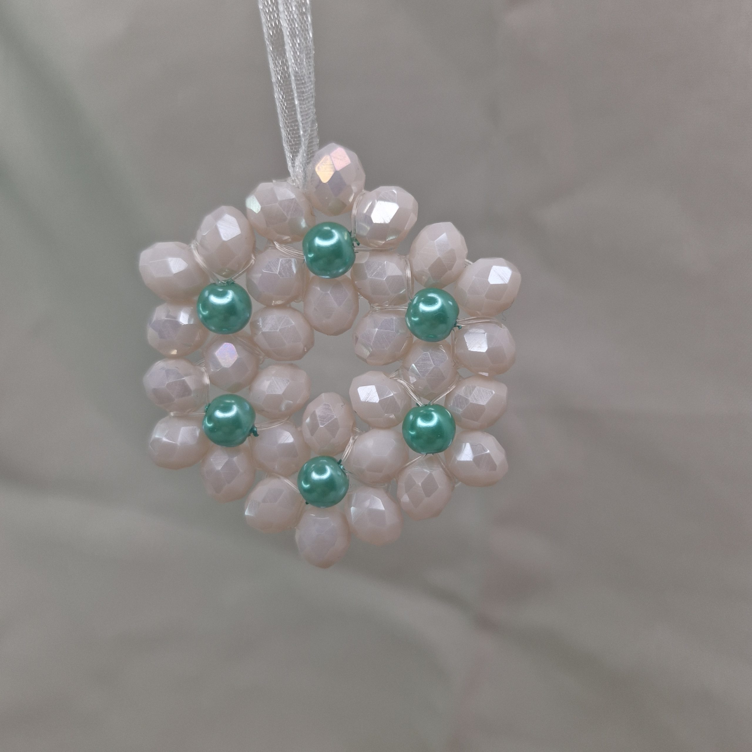Pale Pink and Mint Green