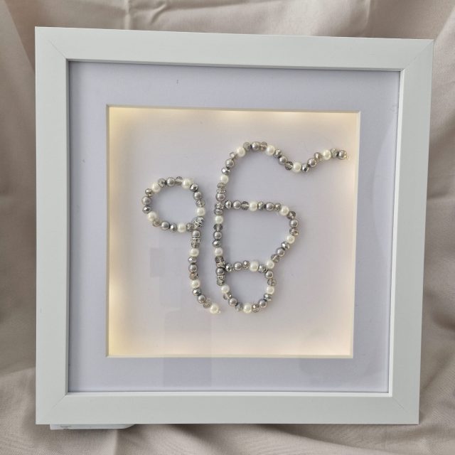 Ik Onkar Light Shadow Box | Handmade Spiritual Wall Art